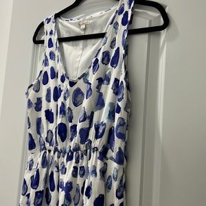 Watercolor A-line dress